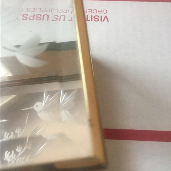 🚨 Donating Soon hummingbird glass mirror - Picture 7 of 9